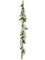 Set of 2 White Silk Wisteria Garlands - 5 Ft Elegant Artificial Floral Decor for Weddings, Parties & Home Interiors - Realistic Blooms Floral Home by Artificial Flowers